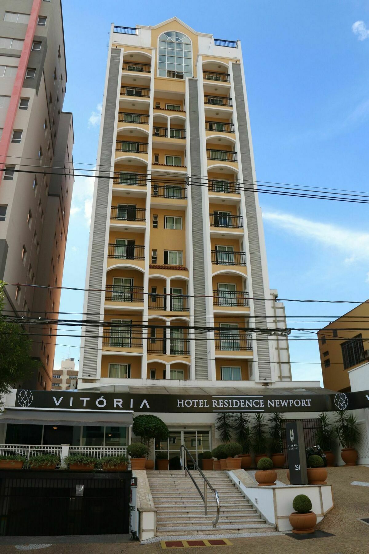 Vitoria Hotel Residence Newport Campinas  Exteriör bild